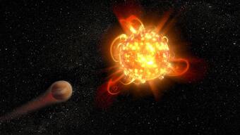 Superflares from red dwarf stars likely to affect habitability of planets: Hubble