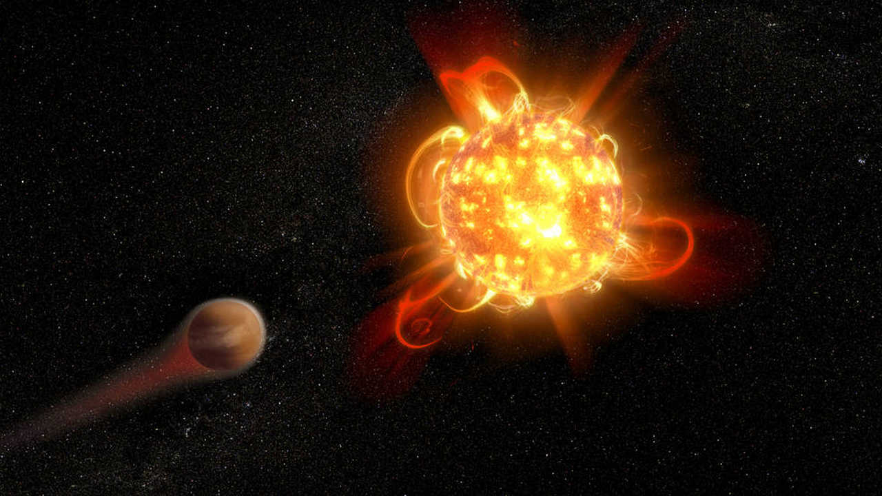 Superflares from red dwarf stars likely to affect habitability of planets: Hubble Superflares from red dwarf stars likely to affect habitability of planets: Hubble