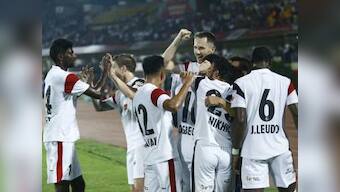 ISL 2018-19: Ten-man NorthEast United hold Jamshedpur FC to return to the top of the table