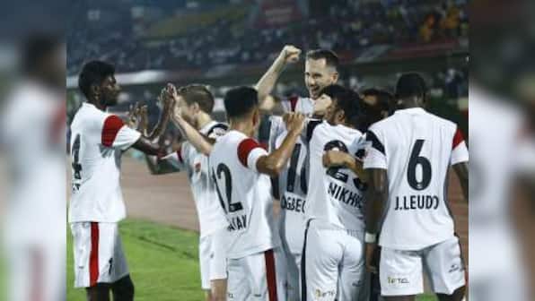 ISL 2018-19: Ten-man NorthEast United hold Jamshedpur FC to return to the top of the table