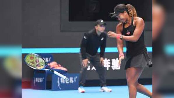 China Open: Eighth seed Naomi Osaka overcomes difficult start to defeat Zhang Shuai and reach semi-finals