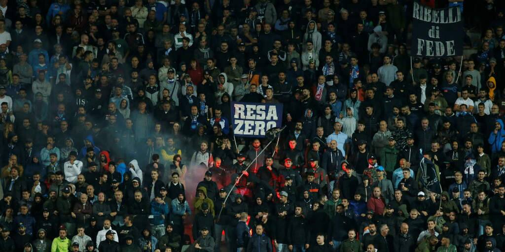 Champions League Napoli charged by UEFA after fans set off flares