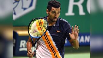 Kremlin Cup: Nick Kyrgios cheered by home crowd despite beating Russian youngster Andrey Rublev
