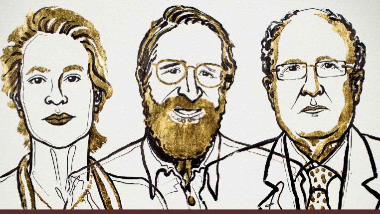 The recepients of this year's Nobel Prize for Chemistry are