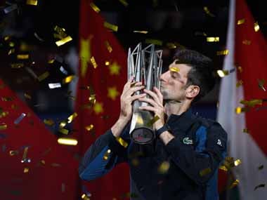 Shanghai Masters: Novak Djokovic closes in on World No 1 ranking after straight sets victory over Borna Coric in final