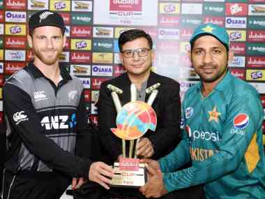 The three-match T20I series between Pakistan and New Zealand starts on October 31. Twitter @TheRealPCB