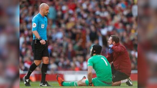 Premier League: Arsenal goalkeeper Petr Cech ruled out for a month with hamstring injury