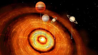 Massive planets orbiting young star could reveal how 'hot Jupiters' and systems form
