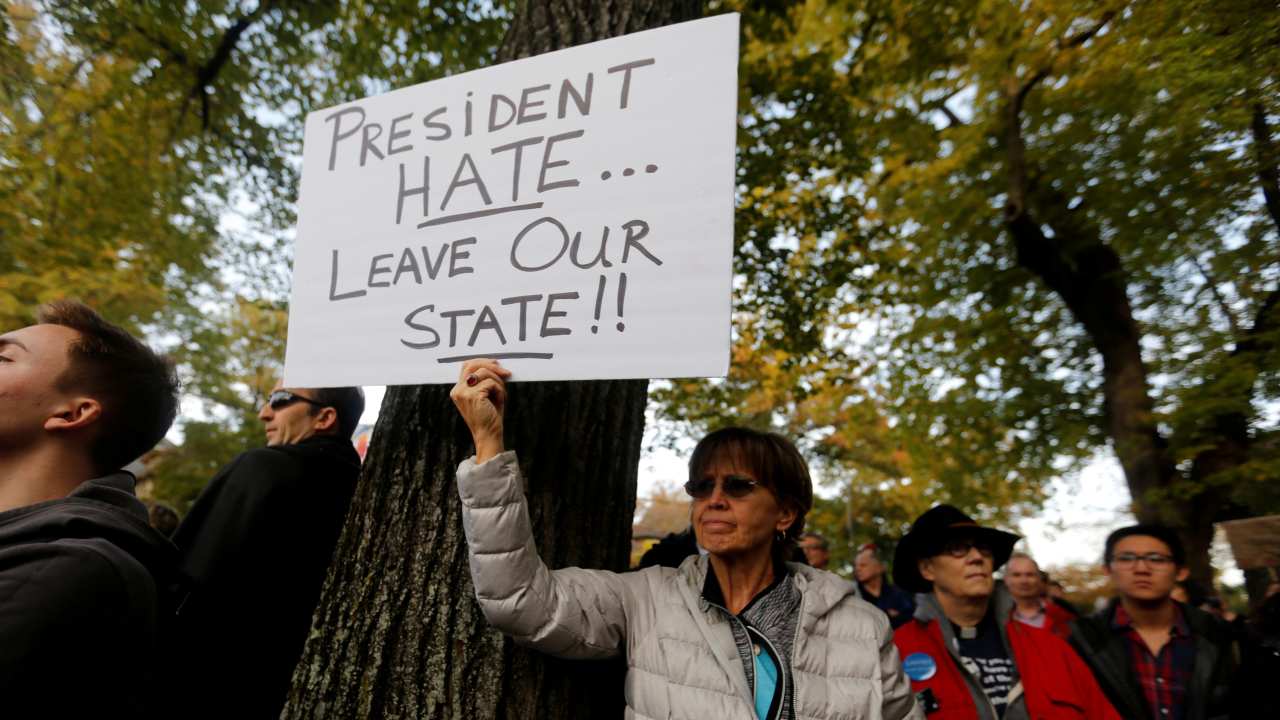 Image result for president hate, leave our state + pittsburgh