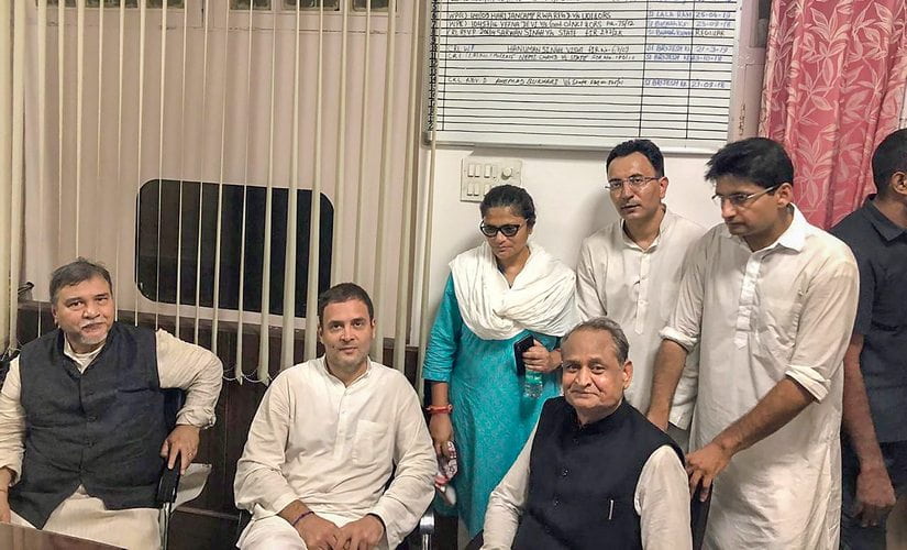 Rahul Gandhi was arrested along with other congressional leaders for dismissing IWC director Alok Verma. PTI