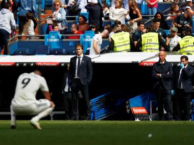 LaLiga: Real Madrid succumb to shock defeat against Levante to heap more misery on manager Julen Lopetegui LaLiga: Real Madrid succumb to shock defeat against Levante to heap more misery on manager Julen Lopetegui