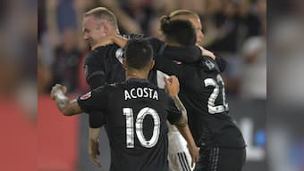 Major League Soccer: Wayne Rooney scores stunning free-kick to guide DC United past Toronto FC