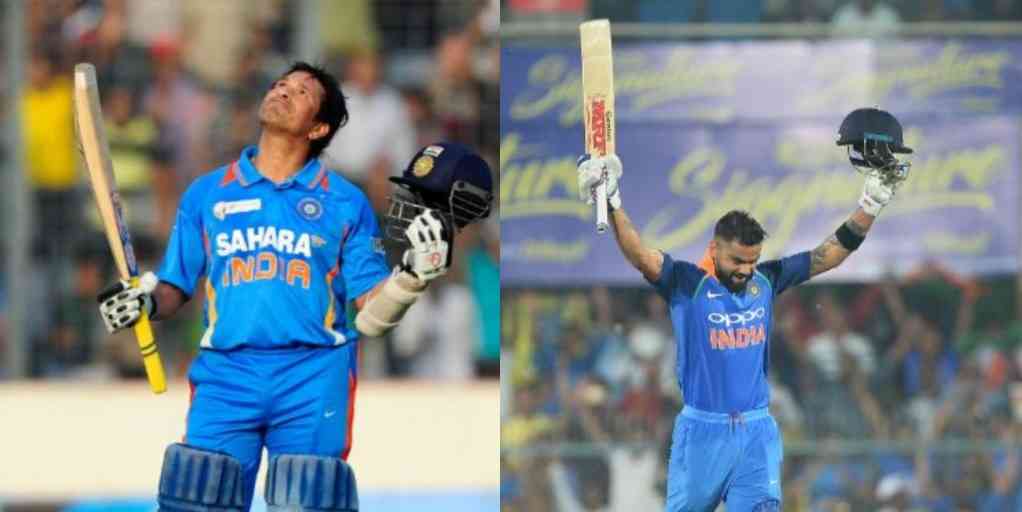 Virat Kohli Vs Sachin Tendulkar: A Comparison Of The Mind-boggling ...