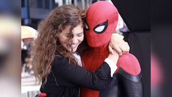 Spider-Man Far From Home leaked set photos reveal first look at Tom Holland's new red and black suit