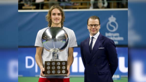 Stockholm Open: Stefanos Tsitsipas eases past Ernests Gulbis in straight sets to become first Greek man to win ATP title