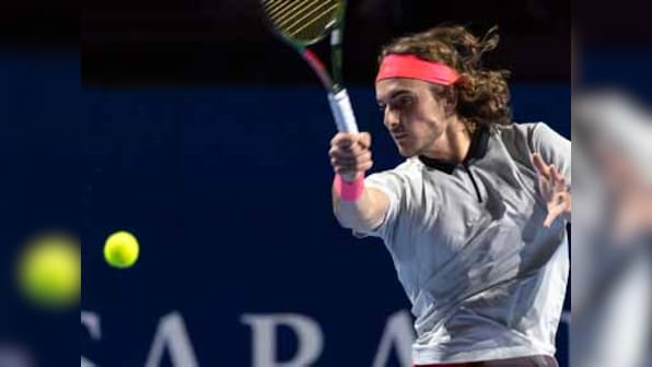 Next Gen ATP Finals: Stefanos Tsitsipas shrugs off freak hand injury against Andrey Rublev to set up final with Alex de Minaur