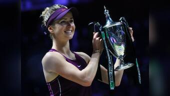 WTA Finals: Elina Svitolina claims biggest title of her career with comeback win against Sloane Stephens
