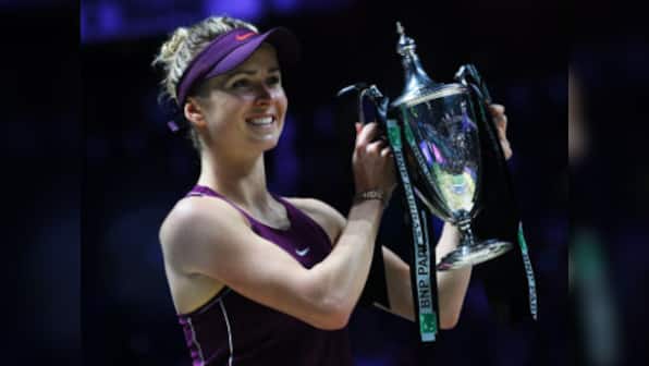 WTA Finals: Elina Svitolina claims biggest title of her career with comeback win against Sloane Stephens