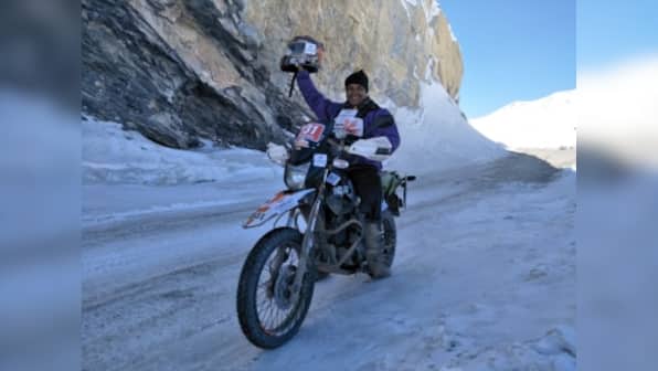 From a local gang to world's highest motorsport rally: How Vinod Rawat defied odds with a prosthetic leg and a motorcycle