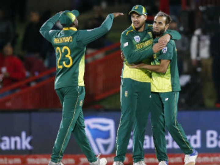 South Africa vs Zimbabwe: Leg-spinner Imran Tahir's fifer floors visitors as Faf du Plessis' men record easy win in first T20I