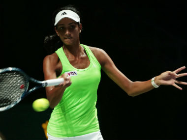 L&T Mumbai Open: India's Karman Kaur Thandi loses in straight sets to top seed Saisai Zheng of China L&T Mumbai Open: India's Karman Kaur Thandi loses in straight sets to top seed Saisai Zheng of China