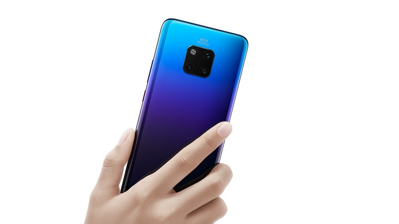 The Huawei Mate 20 Pro is the maker's second phone with a triple camera already. Image: Huawei