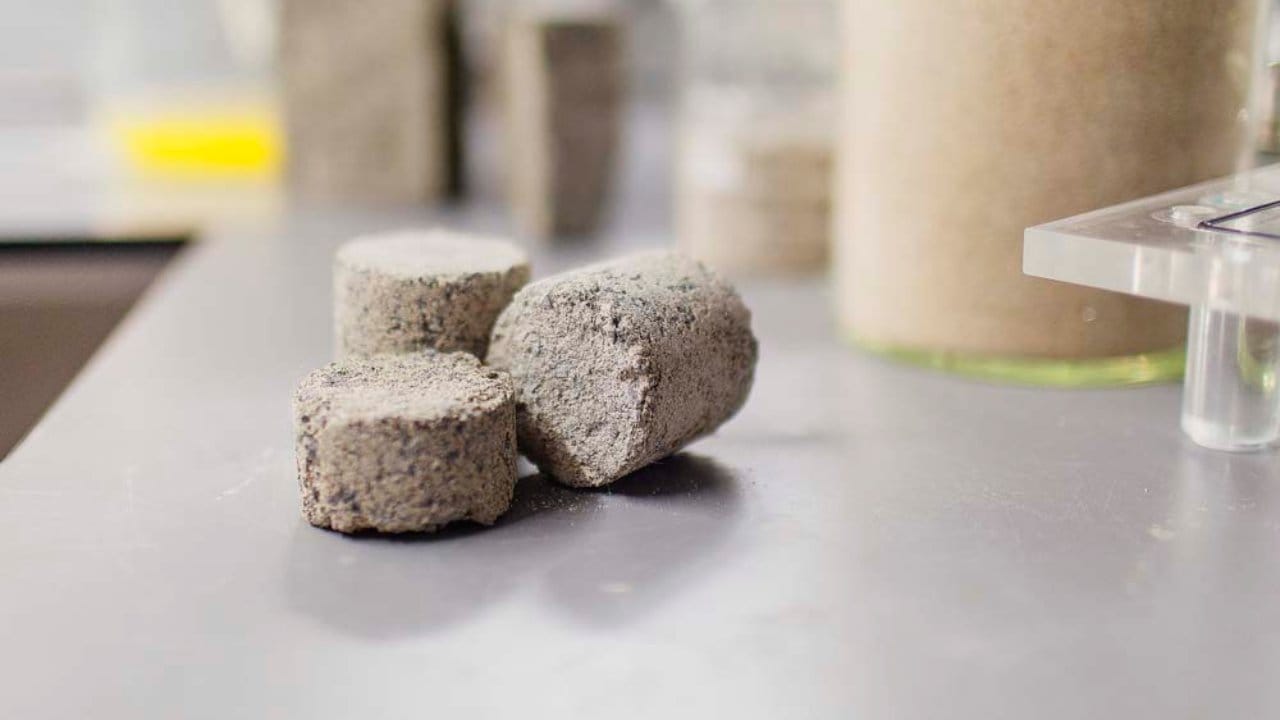 The bricks could be modified in shape and strength as required. Image courtesy: University of Cape Town