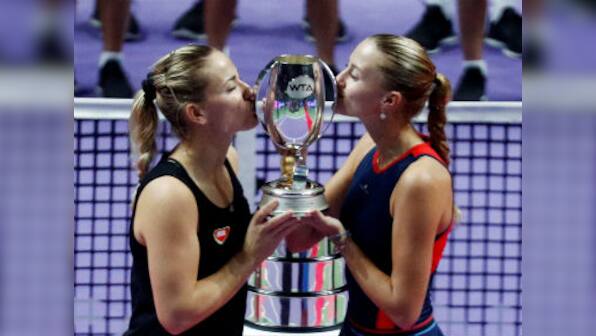 WTA Finals: Timea Babos-Kristina Mladenovic upset Barbora Krejcikova-Katerina Siniakova to claim women's doubles crown