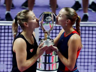 WTA Finals: Timea Babos-Kristina Mladenovic upset Barbora Krejcikova-Katerina Siniakova to claim women's doubles crown