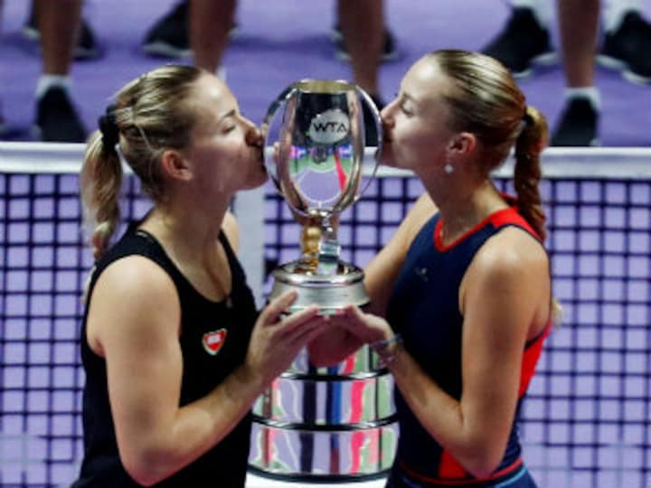 WTA Finals 2019: Timea Babos, Kristina Mladenovic defend doubles title with straight sets win over Barbora Strycova, Hsieh Su-Wei