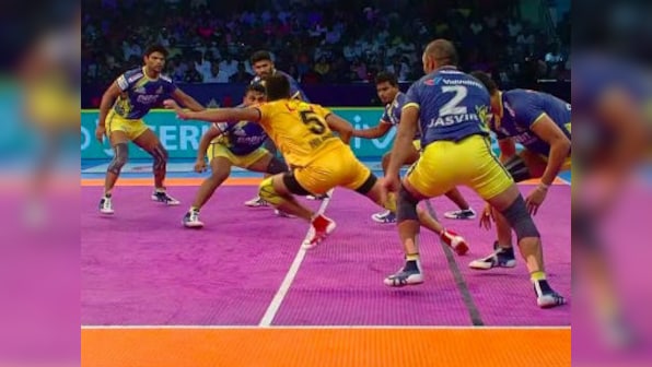 Pro Kabaddi 2018, Tamil Thalaivas vs Telugu Titans, Live score: Titans look to continue good run