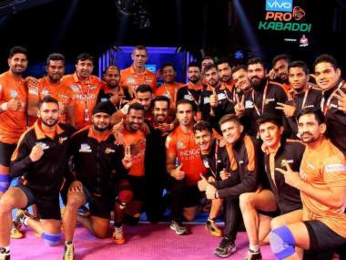 Pro Kabaddi 2018: U Mumba records victory of 41-20 over Telugu