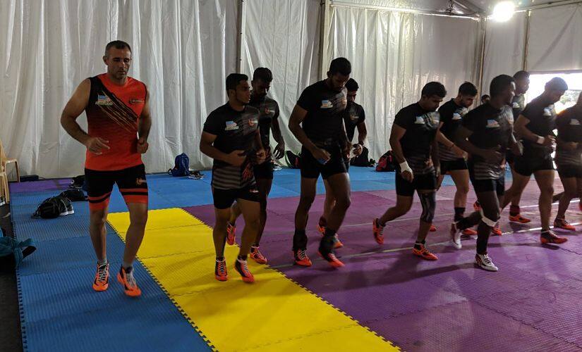 U Mumba is the first team to have a foreign coach in Pro kabadi. Image Courtesy: Twitter/@U_Mumba