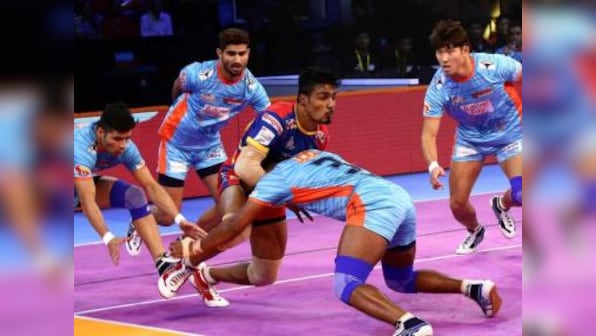 Pro Kabaddi 2018: Maninder Singh, Prashant Kumar Rai star as UP Yoddha and Bengal Warriors play out thrilling tie