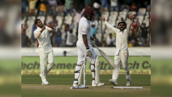 India vs West Indies 2018: Umesh Yadav's maiden 10-wicket haul helps hosts demolish Windies, sweep Test series