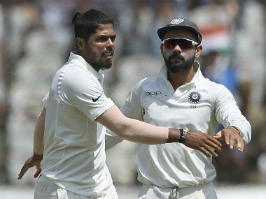 India vs West Indies: Virat Kohli says Umesh Yadav's 'standout performance' makes him strong contender for Australia tour India vs West Indies: Virat Kohli says Umesh Yadav's 'standout performance' makes him strong contender for Australia tour