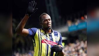 Usain Bolt 'hopeful' of becoming professional footballer despite stint with Central Coast Mariners falling through