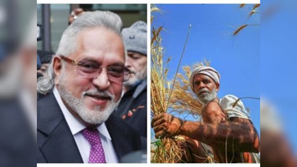 Six years after Rs 9,000 cr default, Vijay Mallya is still a free man; but a farmer can be sent to jail in just 5 hours for a Rs 1.2 lakh crop loan?