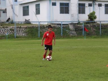 File image of Vanlahriattiri. Image courtesy: Twitter @IndianFootball