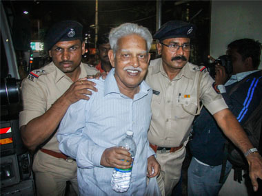 Surajgarh mine arson case: Telugu poet Varavara Rao, advocate Surendra Gadling in police custody till 11 Feb Surajgarh mine arson case: Telugu poet Varavara Rao, advocate Surendra Gadling in police custody till 11 Feb