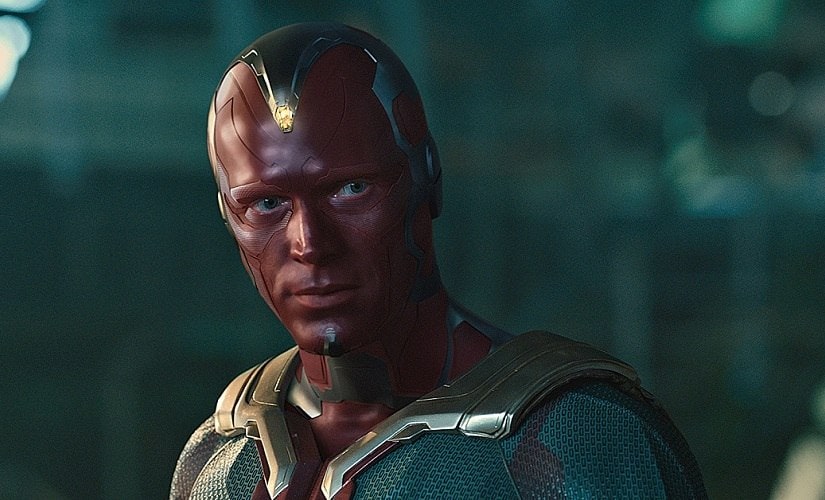 Paul Bettany as Vision in MCU. Image via Twitter