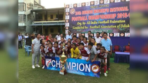 Senior Women's National Football Championships: Manipur beat Odisha 2-1 to clinch title for 19th time