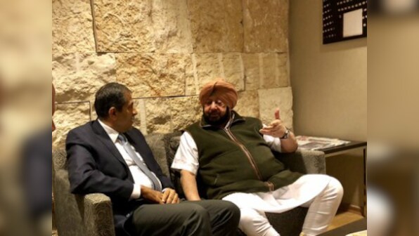 Amarinder Singh arrives in Israel for five-day visit: Punjab CM to visit cemetery of Indian soldiers who died in 1918