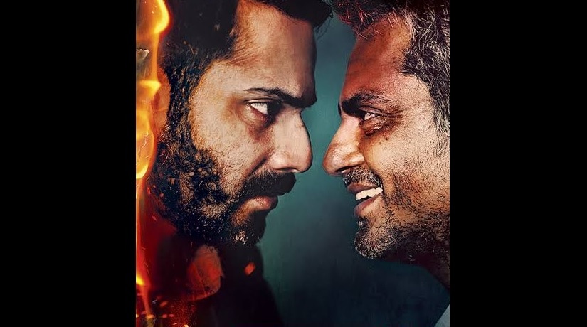 Varun Dhawan and Nawazuddin Siddiqui in Badlapur. Image from Twitter