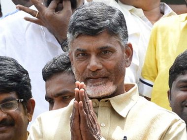 Chandrababu Naidu calls alliance with Congress 'democratic compulsion' after TRS turns down offer to unite in Andhra Pradesh Chandrababu Naidu calls alliance with Congress 'democratic compulsion' after TRS turns down offer to unite in Andhra Pradesh