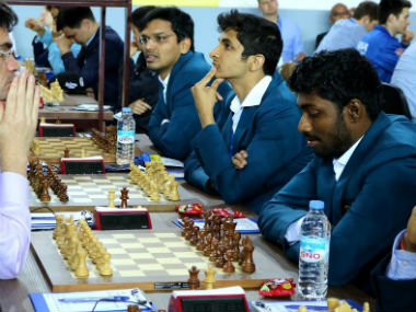 Batumi Chess Olympiad 2018: India beat Netherlands to stay in medal contention; women outclass Peru 3-1 Batumi Chess Olympiad 2018: India beat Netherlands to stay in medal contention; women outclass Peru 3-1