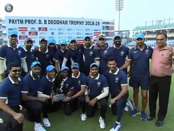 Deodhar Trophy 2018: Ajinkya Rahane hits ton as India C trounce India B to lift trophy