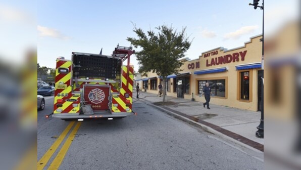 Six injured in shooting near stadium in Florida's Jacksonville; gunfire broke out minutes before NFL game began
