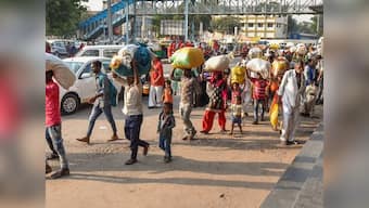 Gujarat’s call for mass exodus leaves hapless migrants in lurch; workers struggle for rights and livelihood