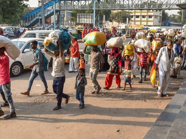 Migrant workers who returned to UP's Banda to vote complain of intimidation by officials, long journey home Migrant workers who returned to UP's Banda to vote complain of intimidation by officials, long journey home